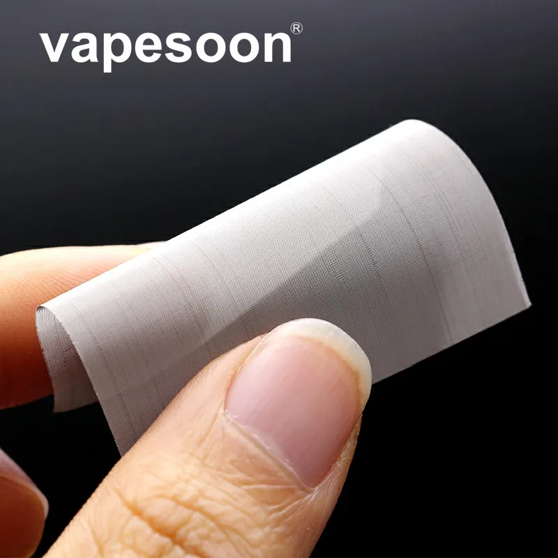 

50*50mm stainless steel ss 316L Mesh Coil for Mesh RDA Atomizer DIY Heating Wire Assembly Mode Vaporizer 1pcs