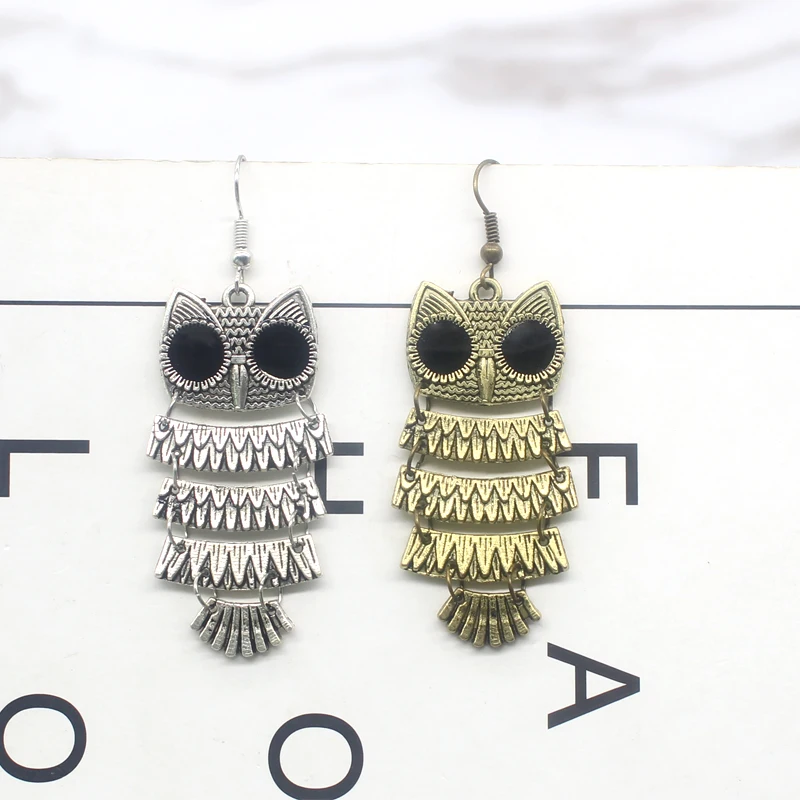Vintage-Bohemian-Owl-Earrings-For-Women-Hollow-Tassel-Animal-Earrings-Hip-Hop-Bronze-Silver-Metal-Ear (3)