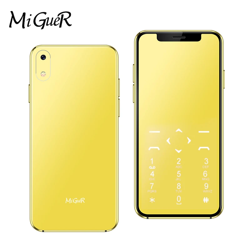 MiGueR Мини X мобильный телефон большой голос 2 0 дюймов MP3 плееры одна sim карта с