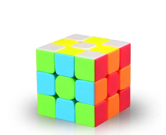 

Magic Cube Mini 3x3x3 Plastic Puzzle Cube Candy Color Speed Cube Educationl Toy for Children 57mm legoeings