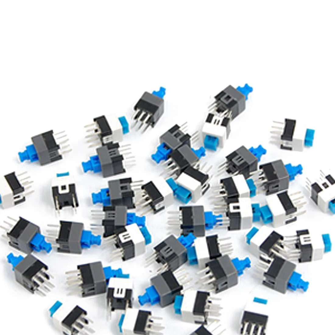 

SZS Hot 40 Pcs 7 x 7mm PCB Tact Tactile Push Button Switch Self Lock 6 Pin DIP
