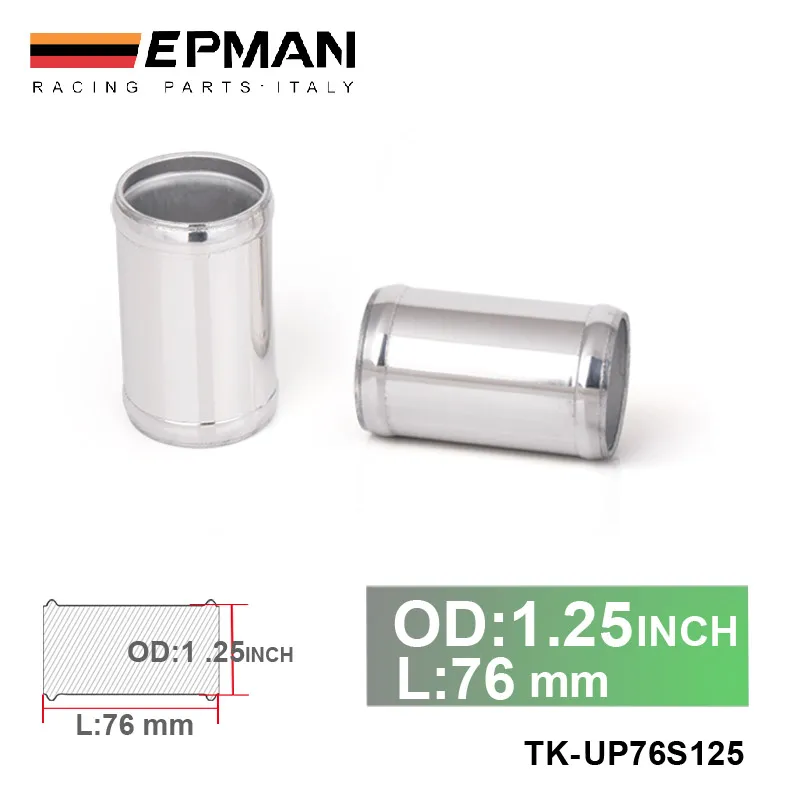 

1.25" OD X 3" LONG ALUMINUM RACING INTAKE/TURBO INTERCOOLER PIPE/HOSE JOINER PIPE For Audi TT S3 A3 03-06 Seat Leon EP-UP76S125