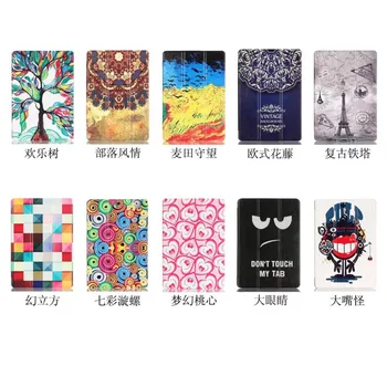 

For Samsung Galaxy Tab A 10.1'' A6 T580N T585C fashion Painted Protective Stand Case for Galaxy Tab A 10.1 SM-T580/585 Tablet