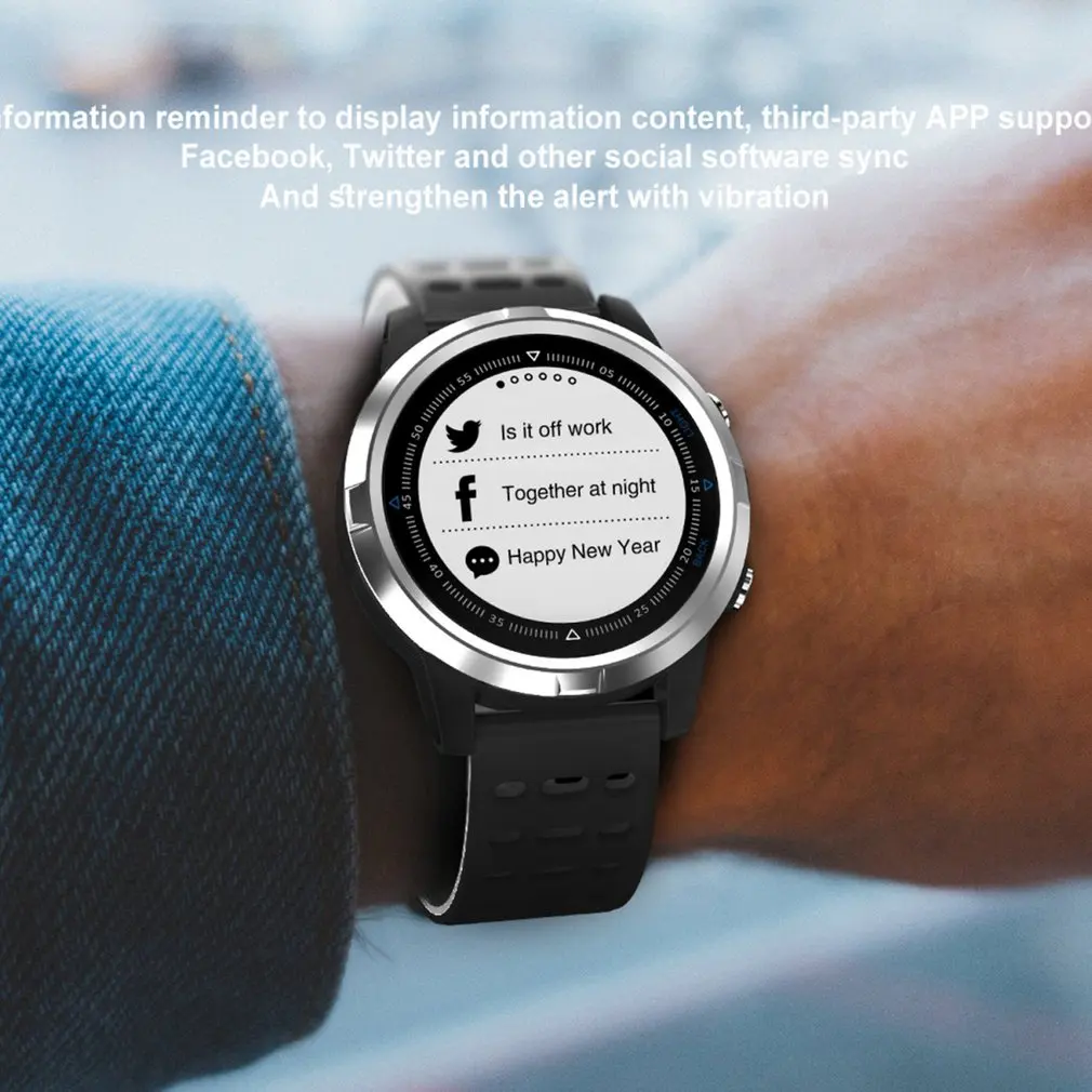 

GPS Smart Sports Watch N105 Pedometer Heart Rate Sleep Monitoring Alarm Clock IP67 Waterproof Business Sports Wrist Watch