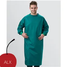 Одежда для операционной комнаты Мужская и Женская водонепроницаемая защитная одежда хирургическое платье, изолированная одежда для врача