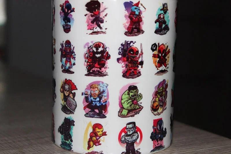 Новая кружка Marvel с Мстителями эндшпиль фигурка керамика кофейные чашки и кружки Рождественский подарок