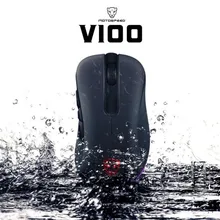 MOTOSPEED V100 игровая мышь светодиодный мышь с подсветкой геймер 6200 dpi профессиональная для переключателя RGB Esport ноутбука мыши Overwatch L0419#3