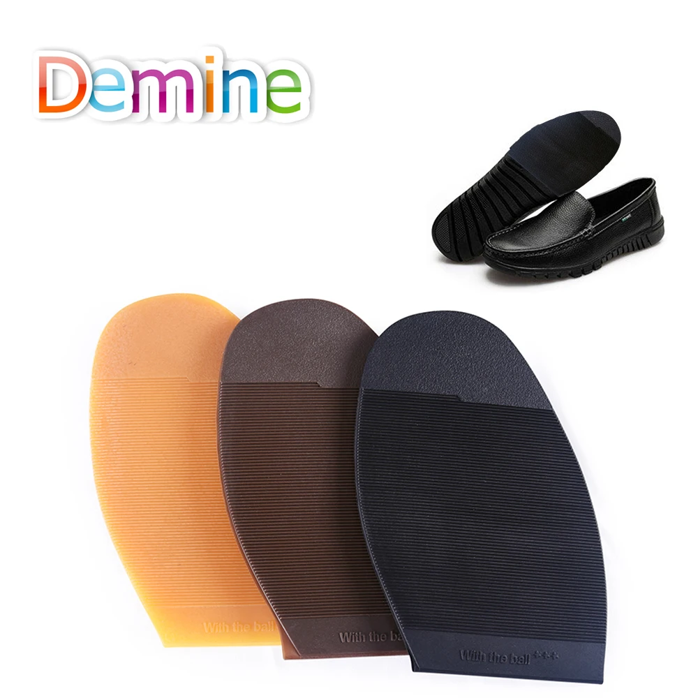 Demine Anti Slip Outsoles Wear Resistant Rubber Shoe Sole For Women Men Camping Shoe Pad Stick-up Bottoms Cushion Can Cut Insole Demine Anti Slip Outsoles Wear Resistant Rubber Shoe Sole For Women Men Camping Shoe Pad Stick-up Bottoms Cushion Can Cut Insole