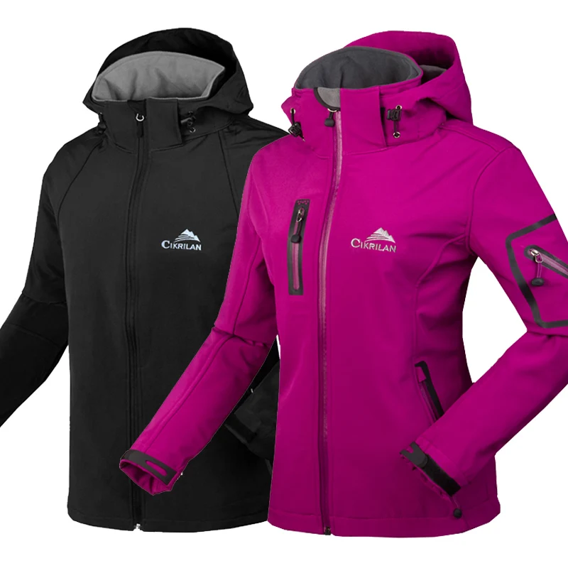 الإناث و الذكور سترة واقية Softshell معطف للأماكن الخارجية النساء الرجال مقاومة للماء تسلق التخييم معطف التنزه الإرتحال الصيد سترات