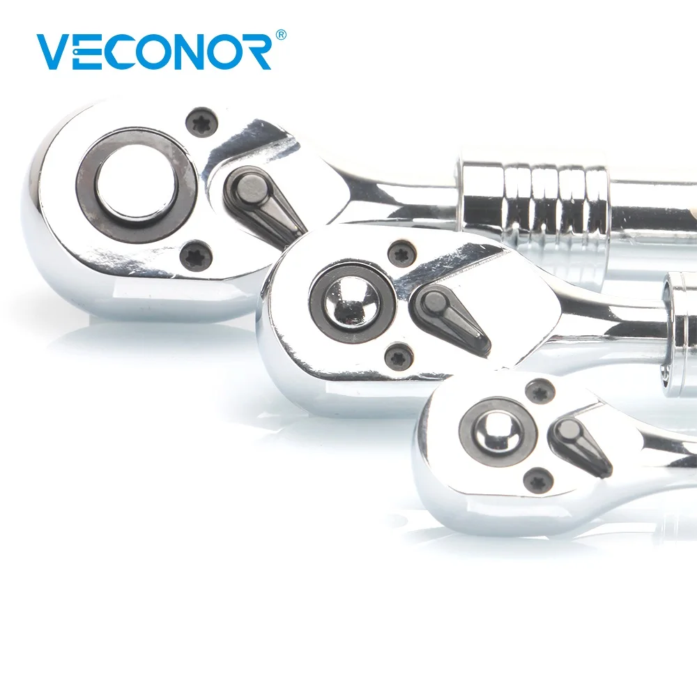 3PCS Stretch Socket Ratchet Wrench Spanner Set of Tools Keys 1/2