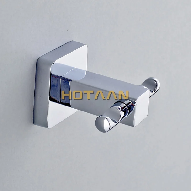 304# Stainless Steel Bathroom Accessories Set Robe hook Paper Holder Towel Bar Towel ring YT-10700-A