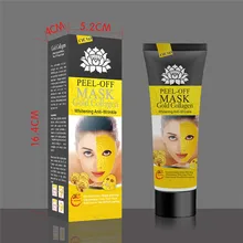 60 г 24 к Желтое Золото коллагеновая маска для лица Антивозрастная маска для удаления черных точек маска для лица с высокой влажностью средство для удаления акне улучшает старение
