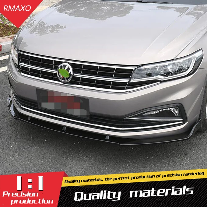 

For Je tta Body kit spoiler 2019-2020 For Volkswagen Sagitar ABS Rear lip rear spoiler front Bumper Diffuser Bumpers Protector