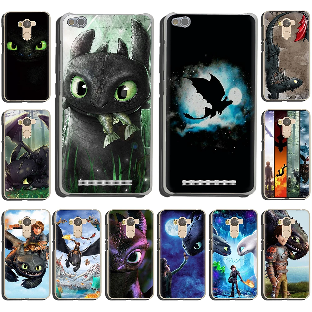 

Toothless Hard Phone Cover Case for Redmi 4X 4 5 6 7A GO Note5 6 7 8 K20 Pro