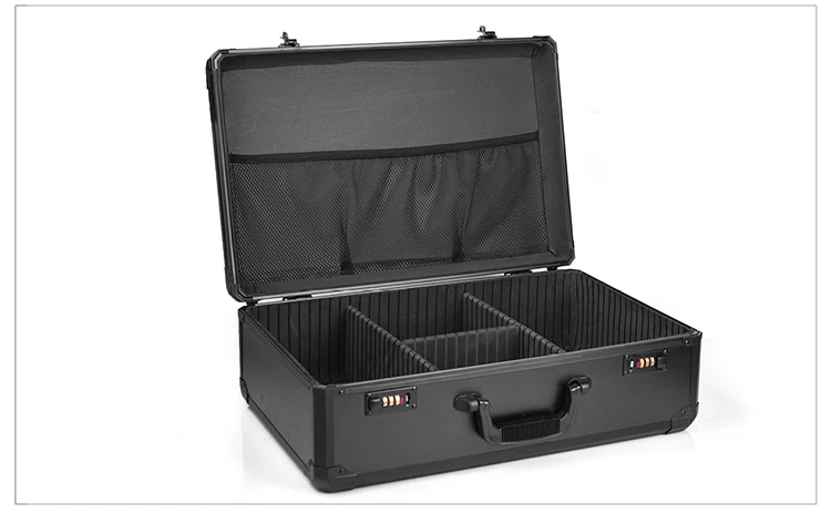 Алюминиевый Чехол для инструментов чемодан toolbox коробке файла ударопрочный оборудование для обеспечения безопасности Чехол для
