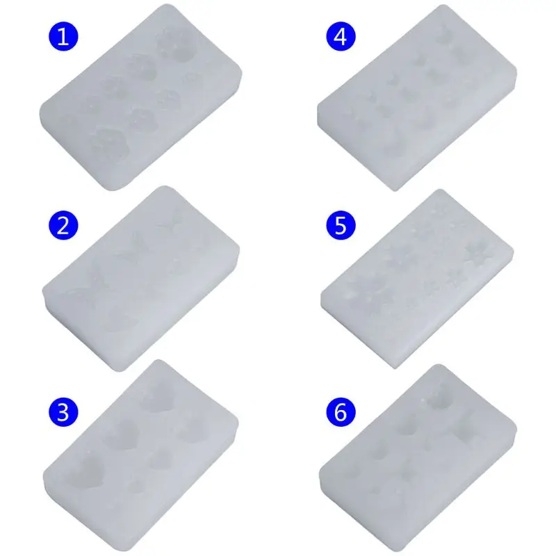

Silicone Mold DIY Crystal Jewelry Making Tool Nail Beauty Cute Bear DIY Clear epoxy resin molds for jewelry