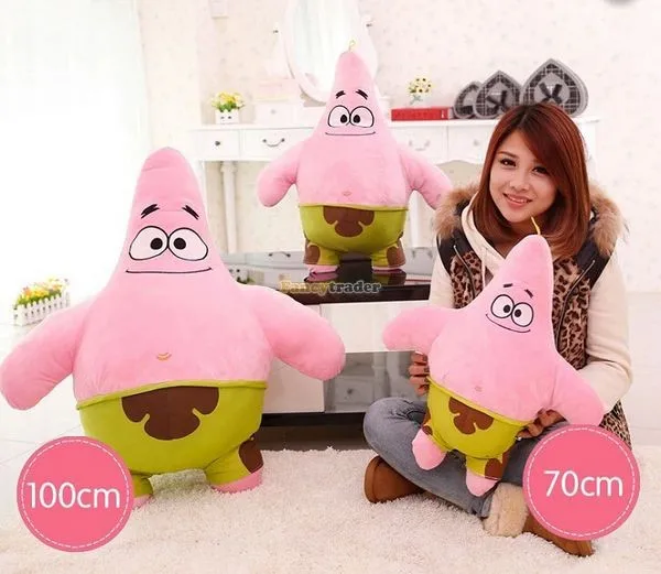 Fancytrader Hot Item! 39'' 100cm Super Cute Plush Giant Stuffed Soft Patrick Star, Free Shipping FT50848 (2)