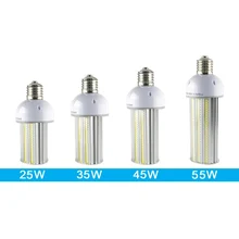 25 Вт, 35 Вт, 45 Вт 55 Вт E27/E40/E26/E39 светодиодный уличный фонарь в форме кукурузного початка парковка Кобра-тепло Светодиодный Фонари для дорожного освещения 3 года гарантии