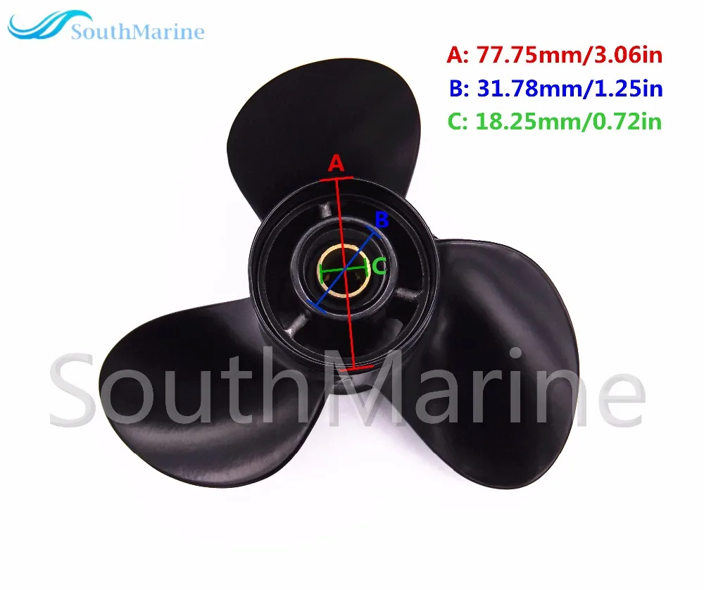 Boat Engine Aluminum Propeller 10 1/4X11 K for Suzuki Johnson Evinrude OMC 25HP 30HP Outboard Motor 10 1/4 X 11K Boat Engine Aluminum Propeller 10 1/4X11 K for Suzuki Johnson Evinrude OMC 25HP 30HP Outboard Motor 10 1/4 X 11K