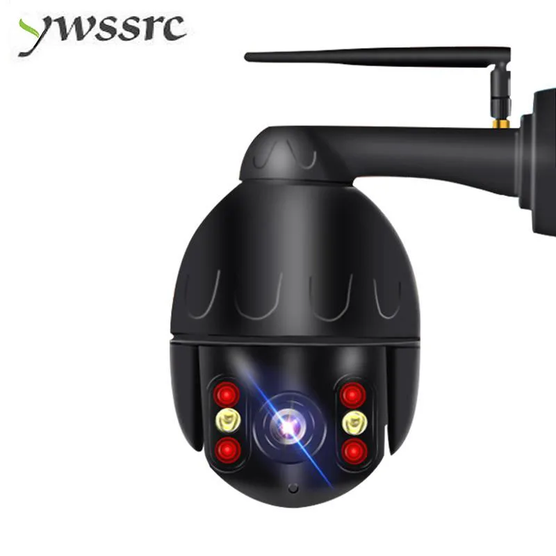 Ywssrc 1080P 5X ZOOM PTZ скоростная купольная Автоматическая отслеживающая WIFI ip камера