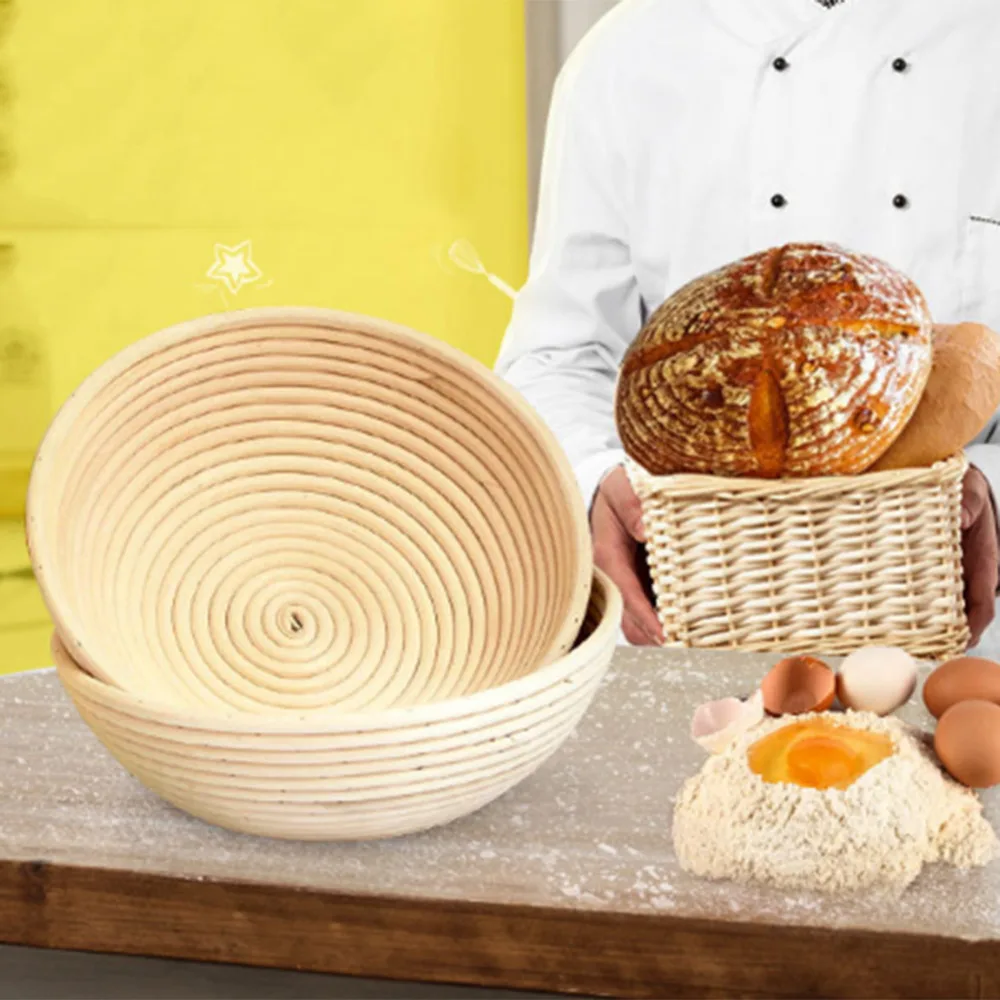 Buy 1pcs New European Style Rattan Bread Fermentation