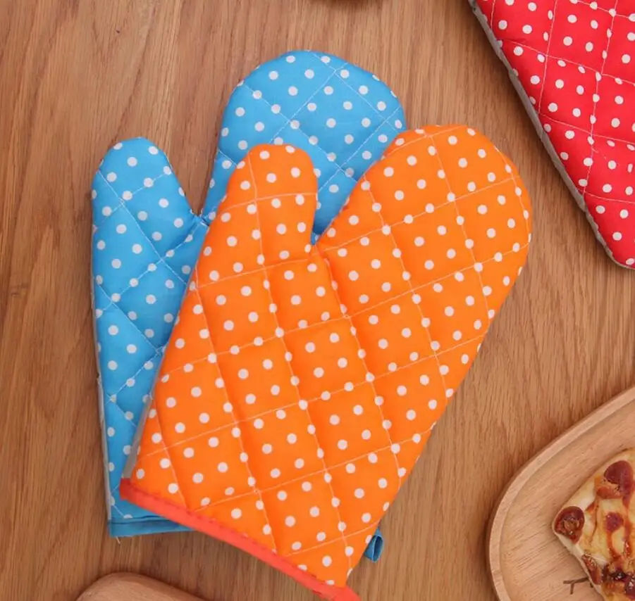 

inimalism High quality Cute Kitchen Cooking Microwave Oven Glove Insulated Non-Slip Glove High Temperature