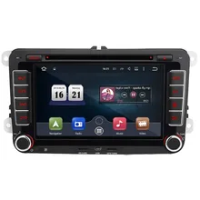 Two Din 7″Android 5.1 Car DVD Player For VW/Volkswagen/POLO/PASSAT/Golf/Skoda/Rapid/Seat Canbus Wifi GPS Navigation Radio FM