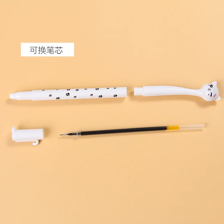 8pcs-lot-cat-face-Gel-Pens-Set-Kawaii-School-Supplies-Office-Stationary-Photo-Album-Kawaii-kute (2)