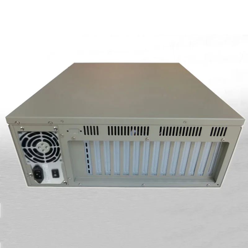 Чехол в стойку IPC610H 4U 14-SLOT промышленное управление Rackmount шасси 4U сервер 7 слотов 14 слотов заднее стекло(с замком) rackmount