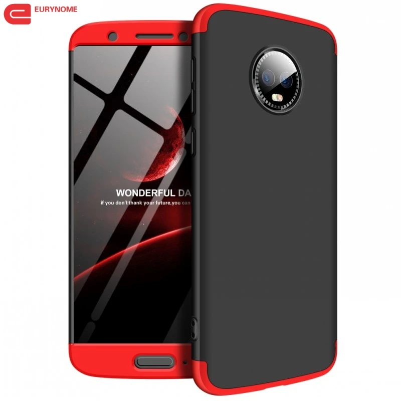 

Case for Motorola Moto G6 G7 Case Shockproof 360 Full Protection Matte Hard PC 3 In 1 Cover for Motorola Moto G5S Plus G6 Case