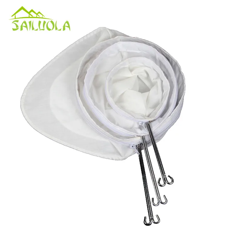 Milk Tea Filter Bag with Stainless Steel Handle Coffee Cotton Cloth
