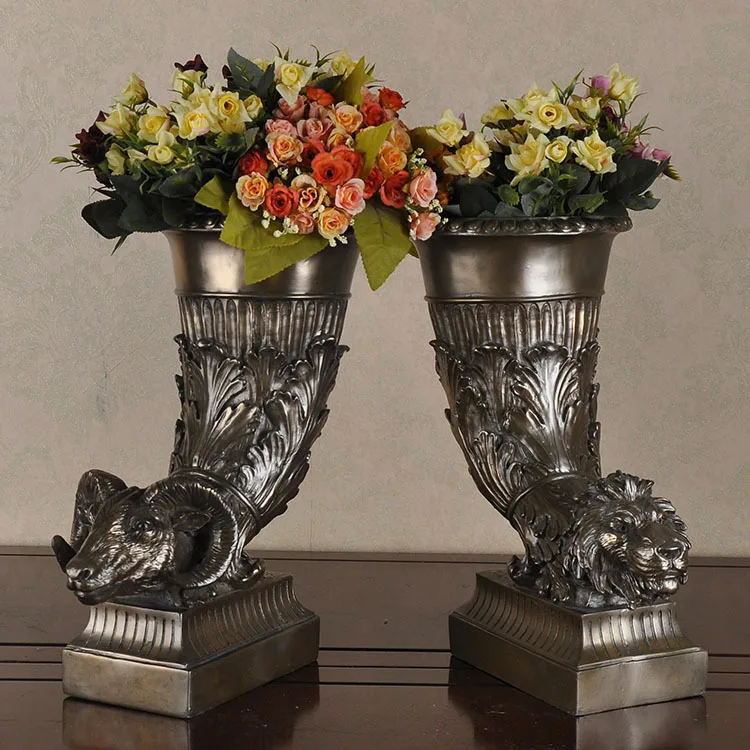 High end antique bronze vases animals living room bedroom home decor