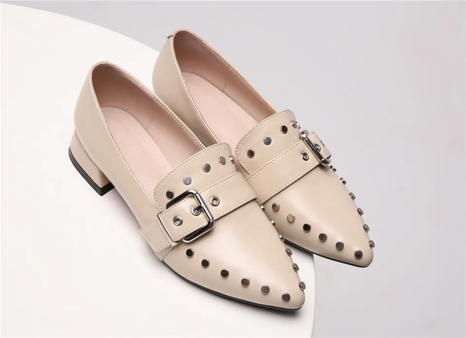 Woman Rivet Loafers (10)