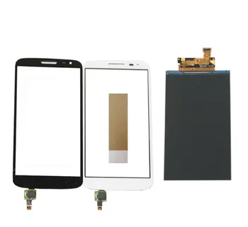 

4.7 Inch For LG G2 Mini D620 D618 Seperate LCD Screen Display and Touch Screen Replacement Black White Color With Tape