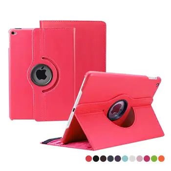 

360 Degree Rotating Case For Ipad Mini 1 2 3 Smart Stand PU Leather Cover Auto Wake Sleep Tablet Cases + Screen Film Stylus Pen
