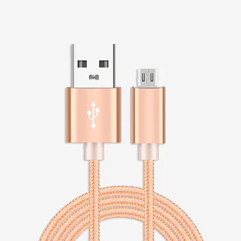

Car Charging High Quantity Nylon Braid Anti-knotted USB Cable For Samsung Huawei Xiaomi Android iPhone 1.5m Quick Charge Wire