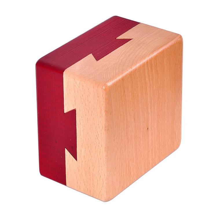 Luban Lock Wooden Magic Box Brain Teaser Game Toys 3D PUZZLE IQ Intellectual WS