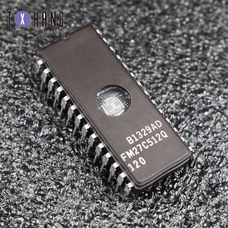 1 шт. FM27C512Q 120 27C512Q EPROM Fairchild FSC DIP 28|Интегральные схемы| |
