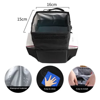 

New Car Trash Can Multifunction Waterproof Foldable Easy to Clean Car Trash