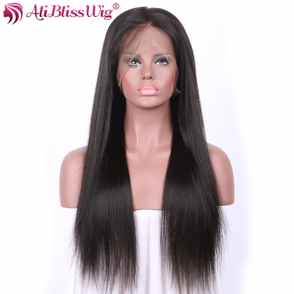 Best Quality Straight 360 Wig Natural Looking 150 Density 360 Human