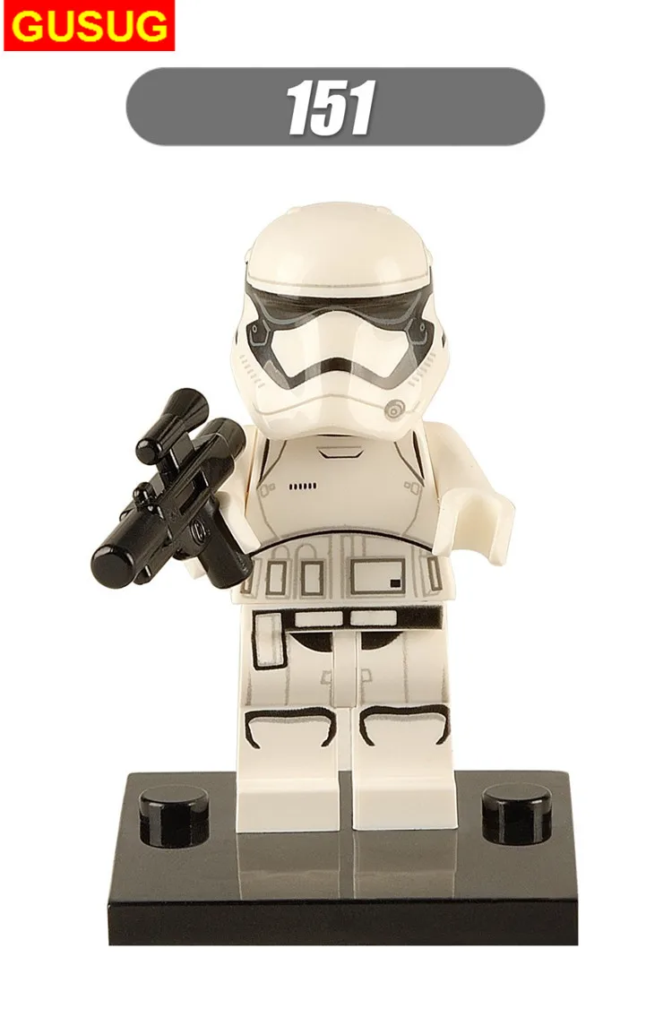 

GUSUG 100PCS XH151 The Force Awakens Imperial Stormtrooper Building Blocks Children Gift Toys