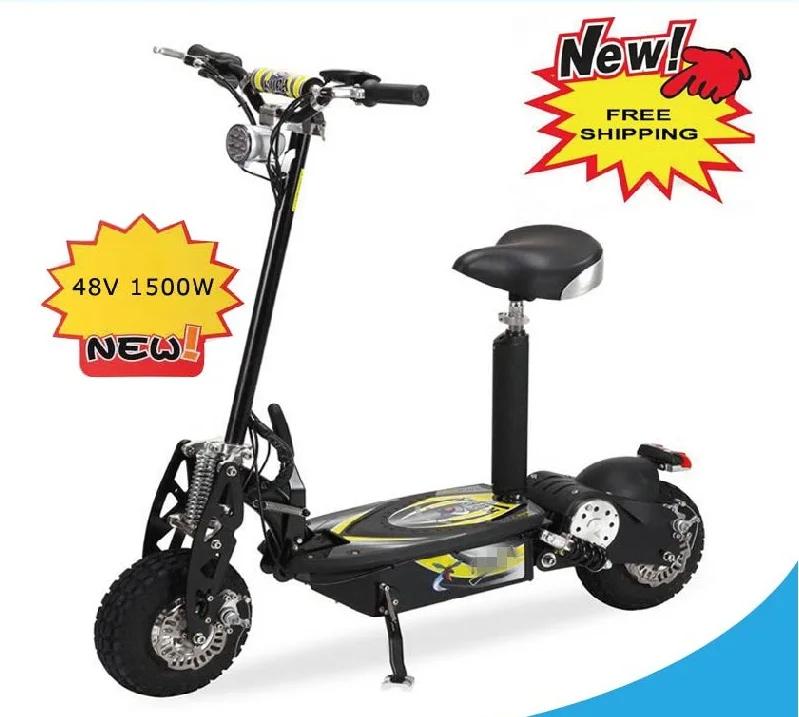 48 в 1500 Вт складной горный электро скутер большой мощности E Scooter - Цена: 135 496,28 руб.