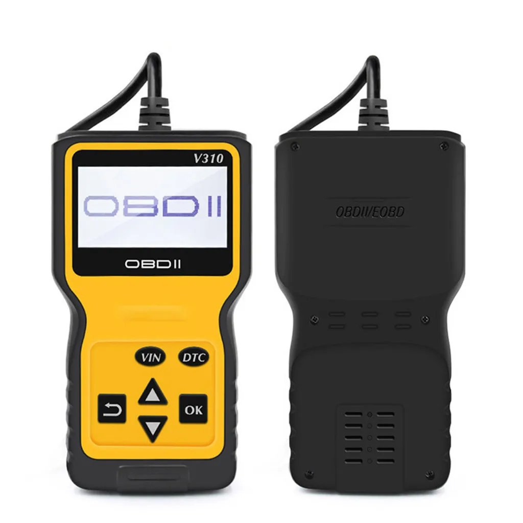 Хит V310 OBD2 OBDII Автомобильный сканер для проверки кода двигателя диагностический сканер инструмент многофункциональное автомобильное устройство CB