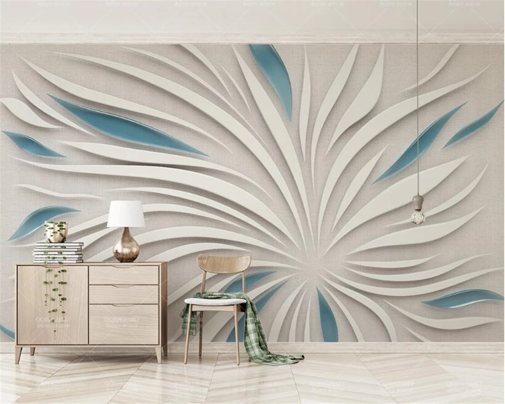 Beibehang Living room wall wallpaper 3D abstract petal Flowers silk cloth custom made Photo mural 3d wallpaper papel de parede