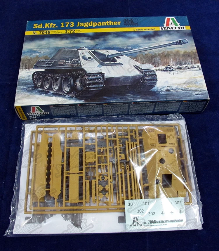 Сборка ITALERI IT7048 1/72 немецкий Гепард изгнал модель танка наборы