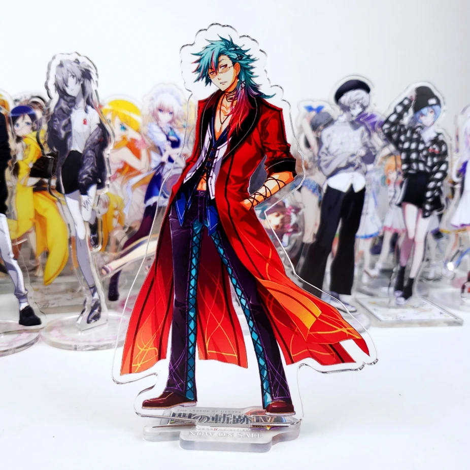 Anime Game Eiyuu Densetsu Sen no Kiseki 3 Arianrhod Rean Schwarzer Altina Orion Acrylic Stand Figure Toy Cosplay Cute Gift