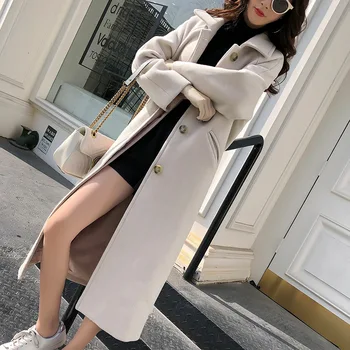

Fashion Winter Trench Coat For Women Long Coat Women Plus Size lingerie manteau femme hiver abrigos mujer invierno 2018