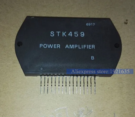 

Original Japan STK459 2 POWER 2 CHANNEL 10 to 30W min AF POWER AMP 5pcs/lot