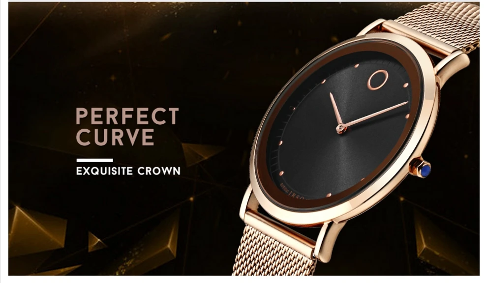 IBSO Fashion Simple Style Ultra Thin Bracelet Watches 7