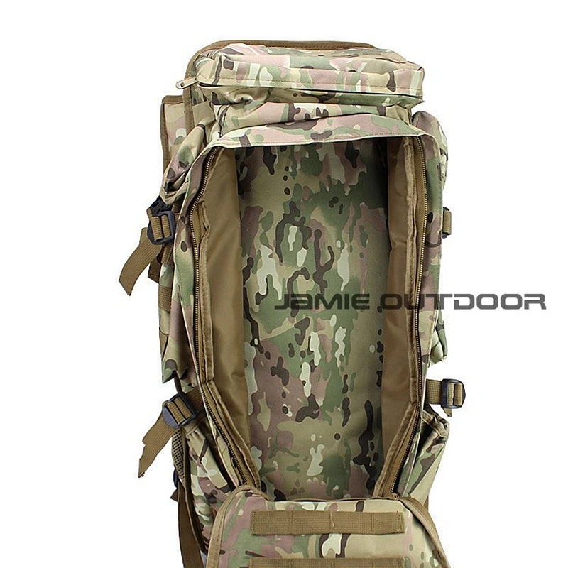 70L военный рюкзак для путешествий на открытом воздухе камуфляж Molle Системы сумки рюкзак тактический рюкзак для скалолазания Пеший Туризм Альпинизм